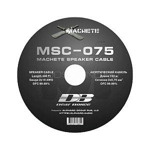 Machete MSC-075 2х0,75мм² Чёрный / Зелёный